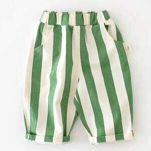 New spring, summer striped toddler pants 18-24 months